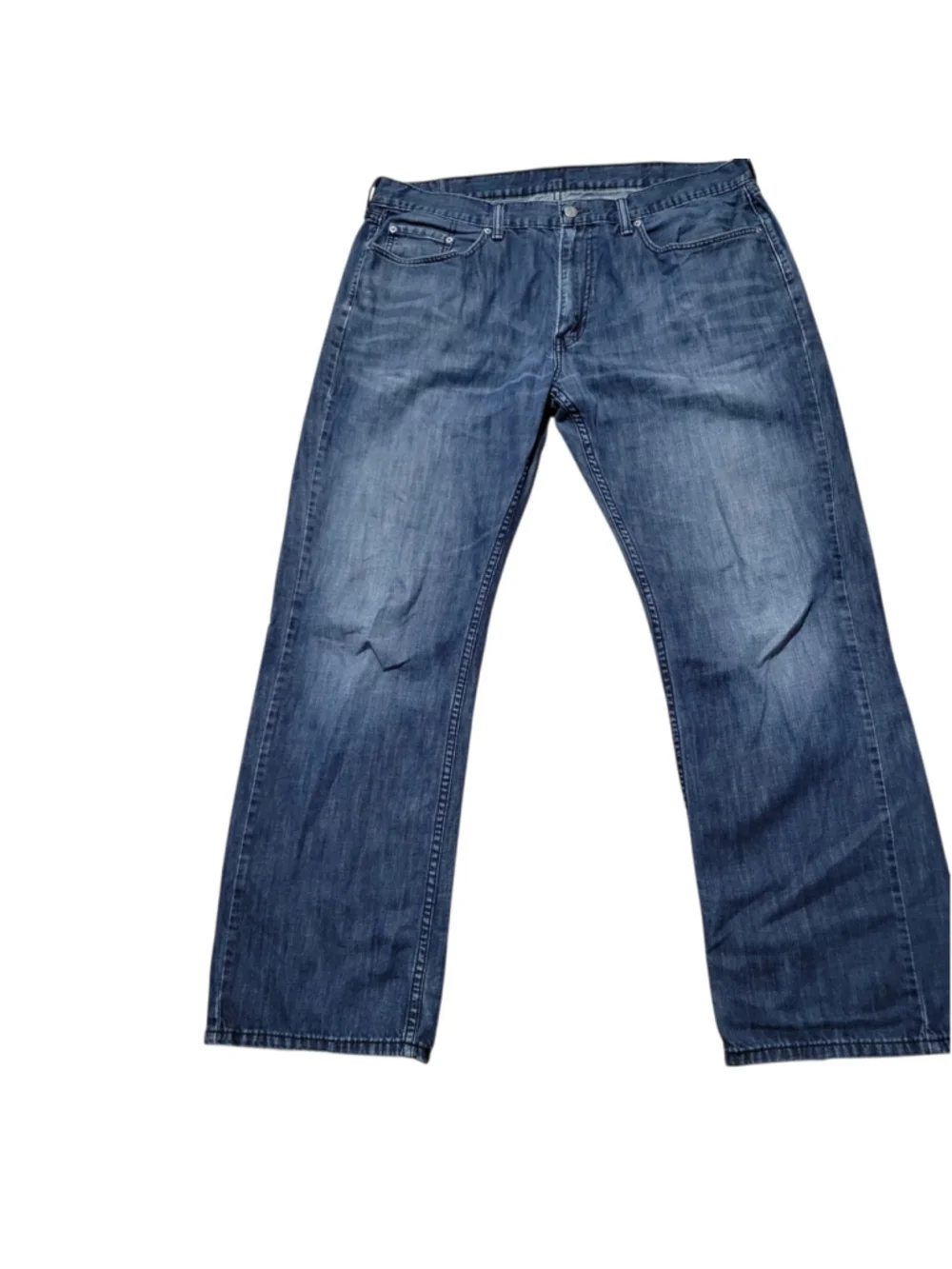 Levi's 559 Men's Relaxed Fit Slim Straight 100% Cotton Blue Jeans Size 38/32